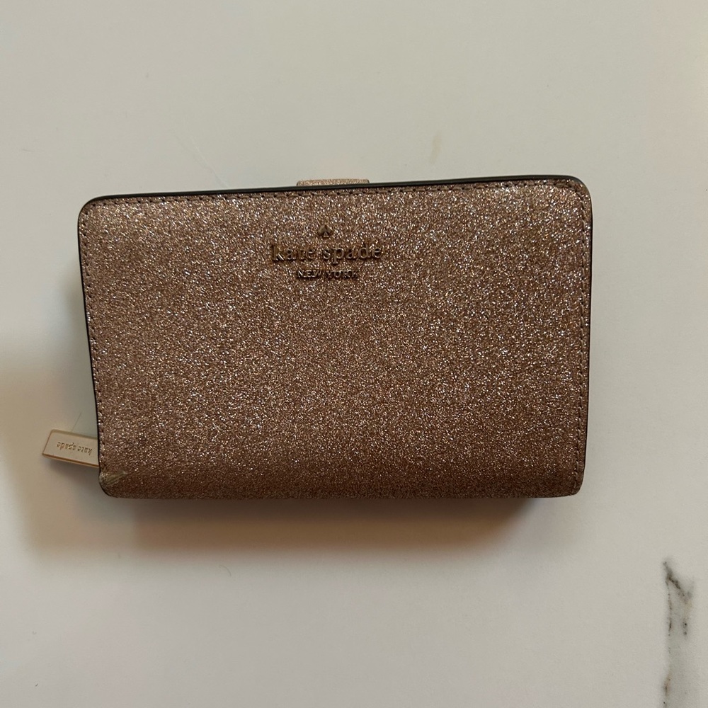 Kate Spade Sparkling Tan Wallet